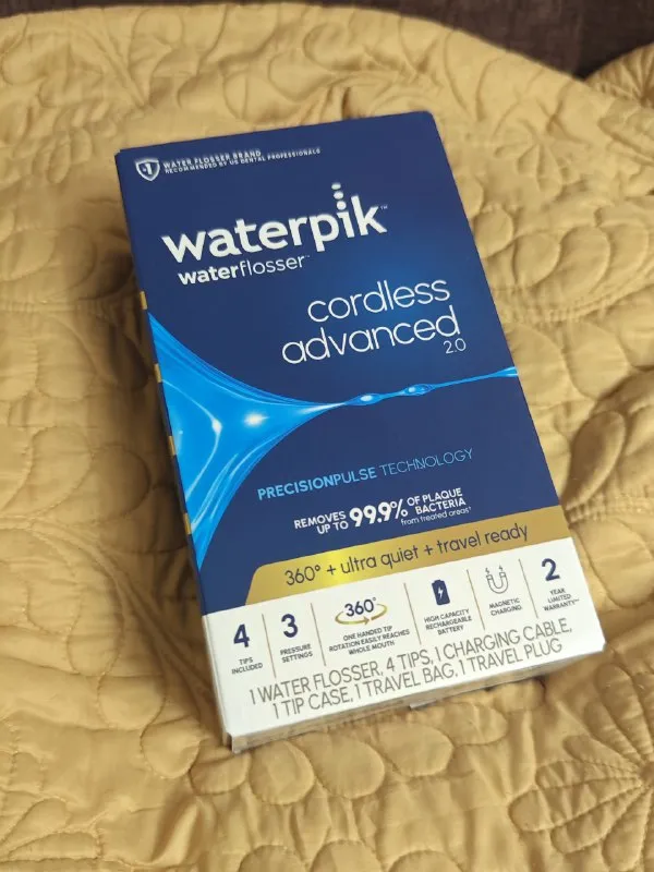 Waterpik Cordless Advanced Portable Water Flosser