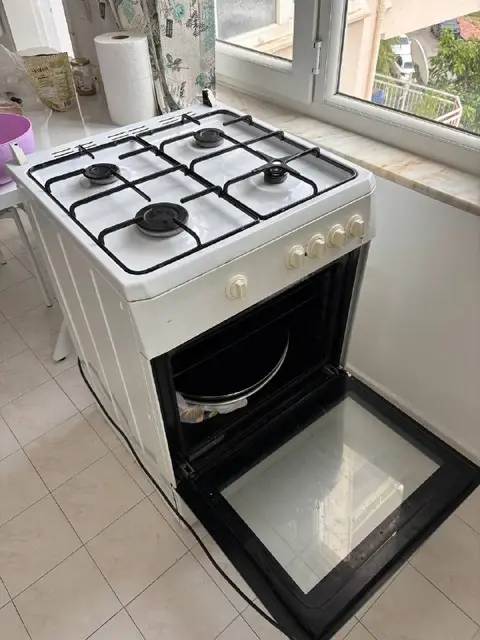 Плита газовая с электрической духовкой — Antalya — 1,000 ₺