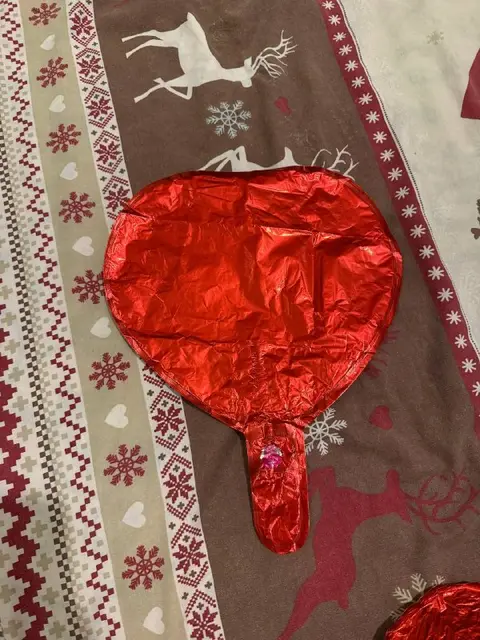 Маленькие сердца шарики б/у 8 шт. — Тбилиси