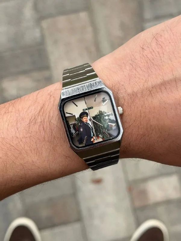 Часы Casio кастом с Пашей Техником