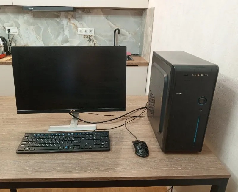 Игровой ПК + монитор Acer 27» + клавиатура и мышка