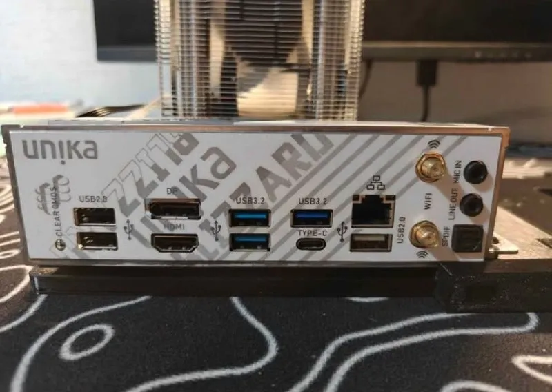 Комплект open-frame корпус + процессор i7-13650HX + Unika b760 ITX BLIZZARD D5