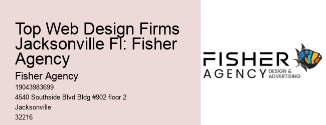 Top Web Design Firms Jacksonville Fl: Fisher Agency